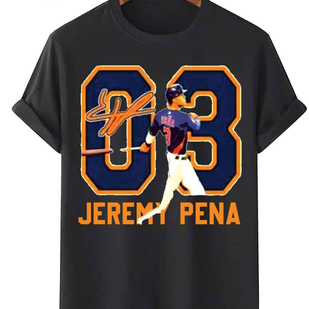 FREE shipping Number 03 Jeremy Pena Houston Astros shirt, Unisex tee,  hoodie, sweater, v-neck and tank top
