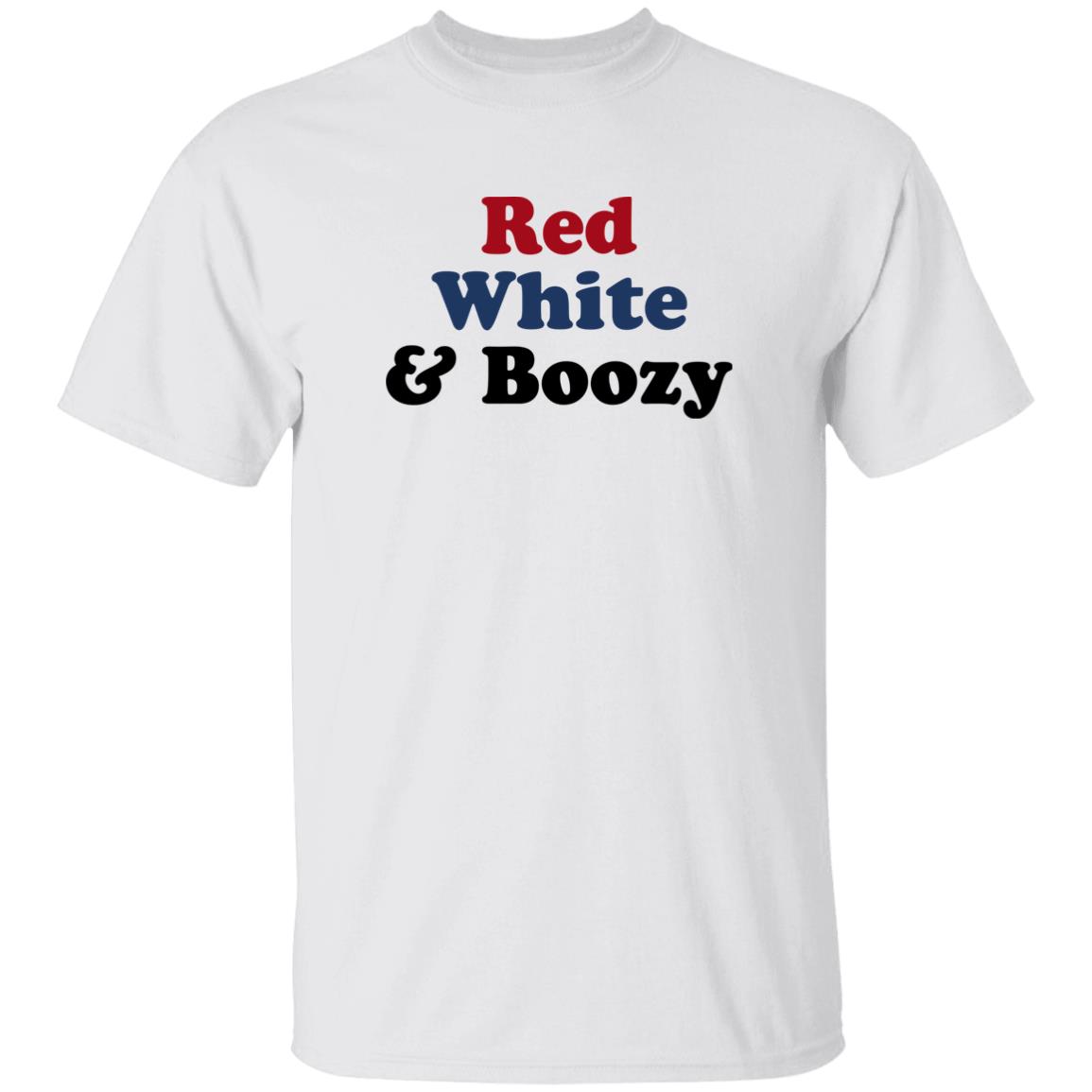 Red White and Boozy Unisex Jersey Short Sleeve Tee