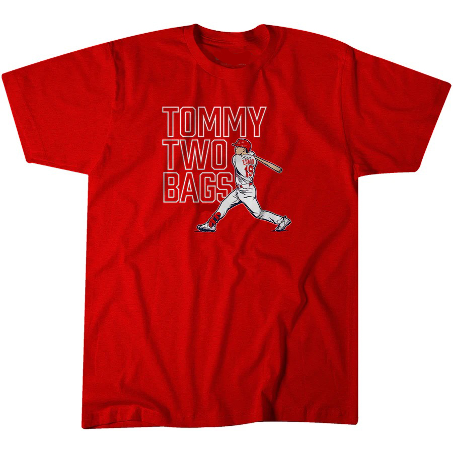 FREE shipping Tommy Edman Two Bags St. Louis Cardinals MLB shirt, Unisex  tee, hoodie, sweater, v-neck and tank top